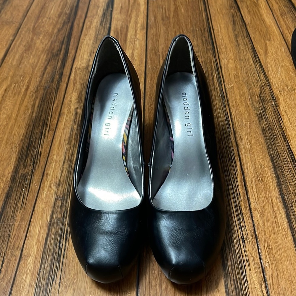 Black heels
